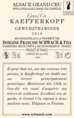 Premium <br> Grand Cru Kaefferkopf  Gewurztraminer – Image 3